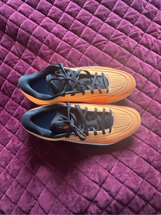 Jordan Other - Jordan Men's Orange and Navy Low-Top Sneakers